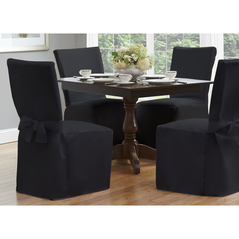 Black Box Cushion Dining Chair Slipcover