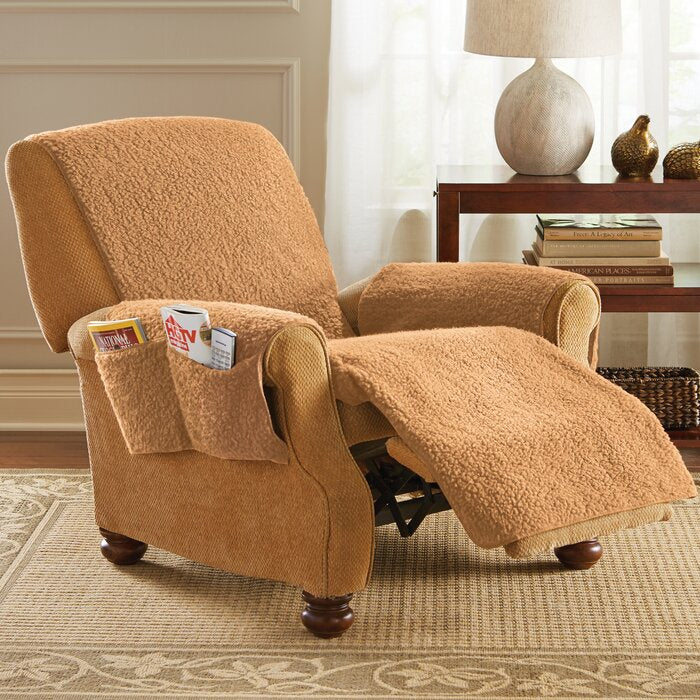 Box Cushion Recliner Slipcover (Set of 2)