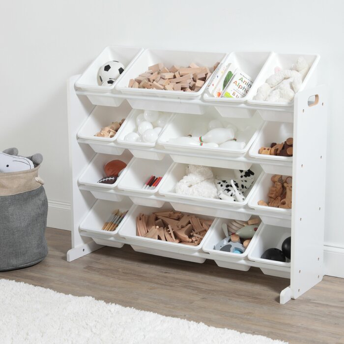 White Bratton Toy Organizer