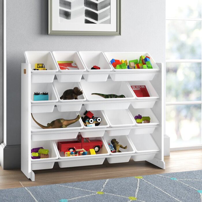 White Bratton Toy Organizer