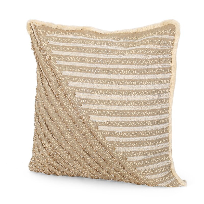 Braxton Cotton Throw Pillow (Set of 2)