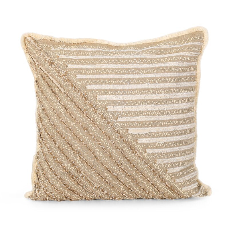 Braxton Cotton Throw Pillow (Set of 2)