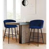 Blue Braxton Bar Stool (Set of 2) K7783