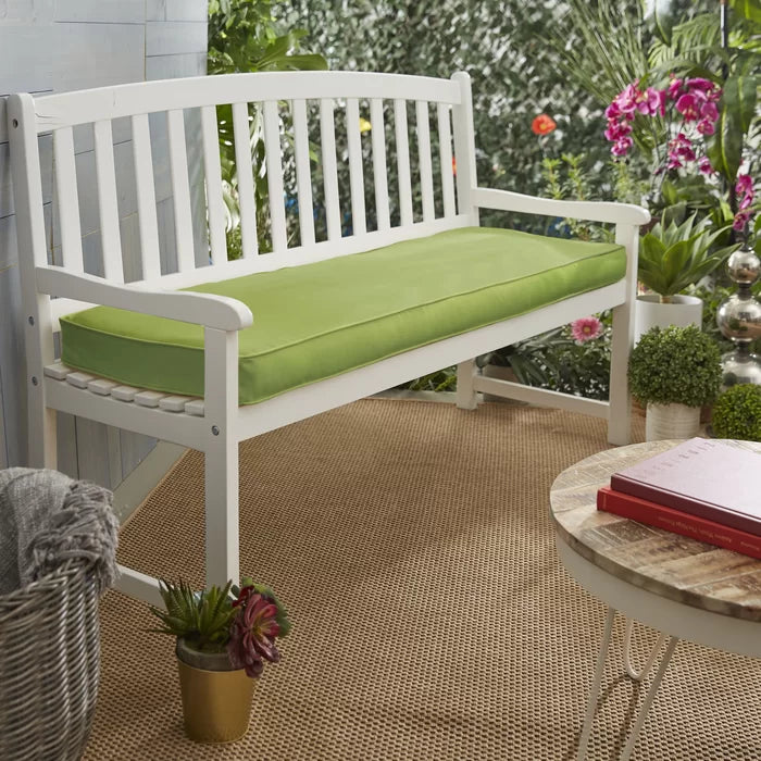 1 - Piece Outdoor Seat Cushion 48'' W x 19'' D