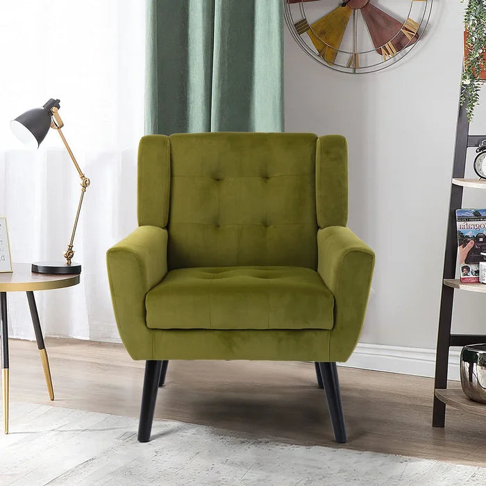 Braydyn 30'' Wide Tufted Wingback Chair