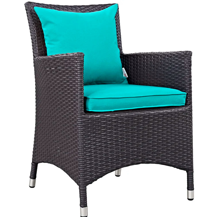 Brentwood Patio Dining Armchair with Cushion