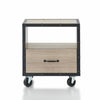 Bresnahan Rectangular Rustic 1 Drawer Nightstand #HA740