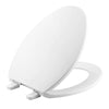 B revia Quick-Release Hinges Elongated Toilet Seat