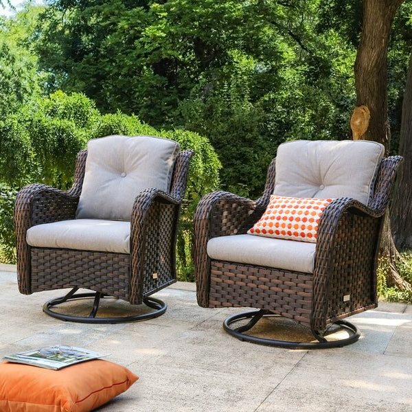 Brice rocking swivel patio chair new arrivals