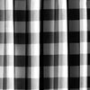 Broadus 100% Cotton Checkered Semi-Sheer Rod Pocket Single Curtain Panel, 52