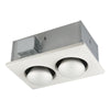 Broan Ceiling Bathroom Infrared Heater, 500-Watt, Type IC K7910