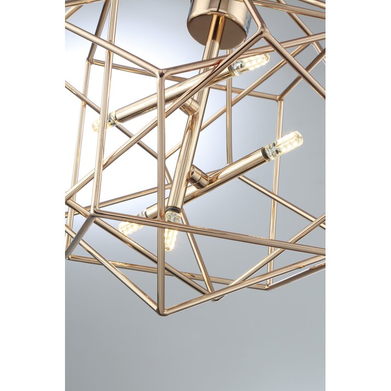 Brock 5 - Light Statement Geometric LED Pendant