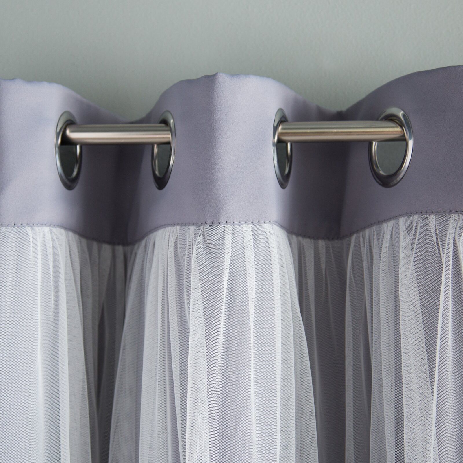 Brockham Solid Room Darkening Grommet Curtain Panels (Set of 2) SC676