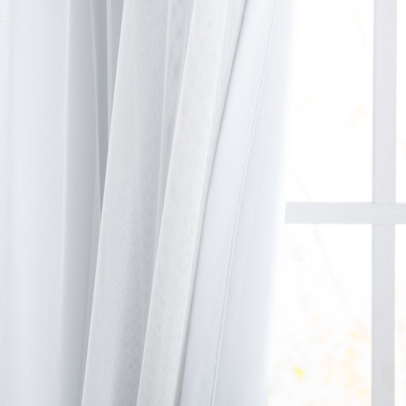 Brockham Solid Room Darkening Grommet Curtain Panels (Set of 2) RA168