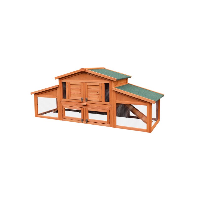 Bronson Weather Resistant Rabbit Chicken Hutch 7117