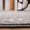 3' x 5' Brookwood Southwestern Area Rug in Dark Gray/Ivory