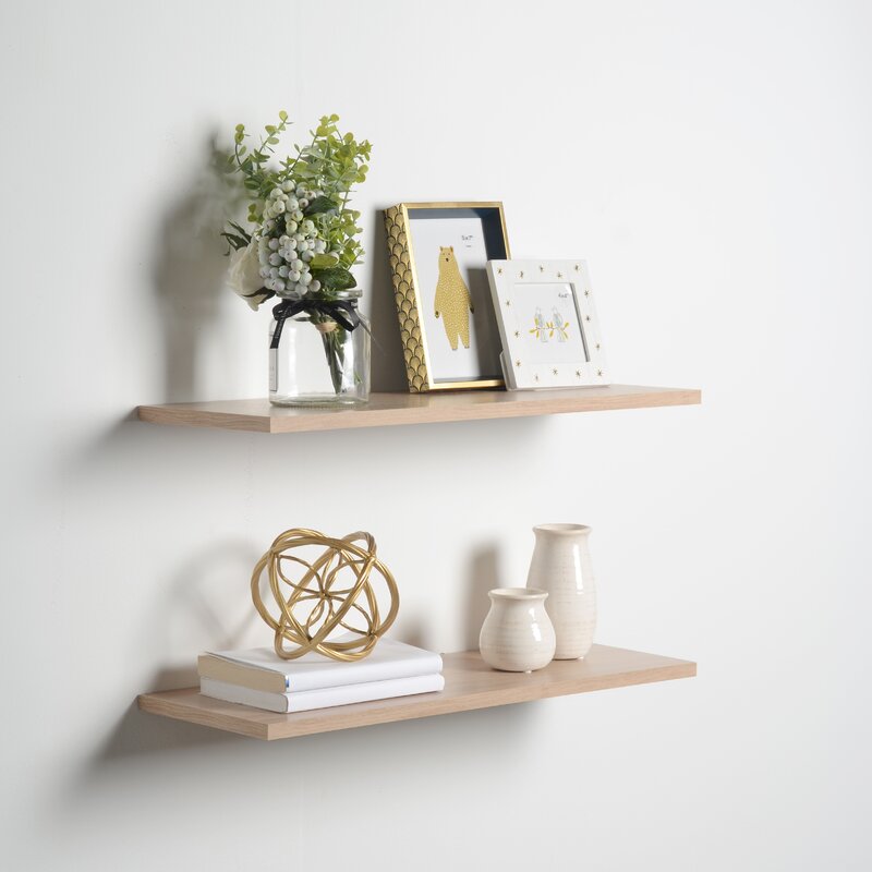 Brusly Floating Shelf (Set of 2)