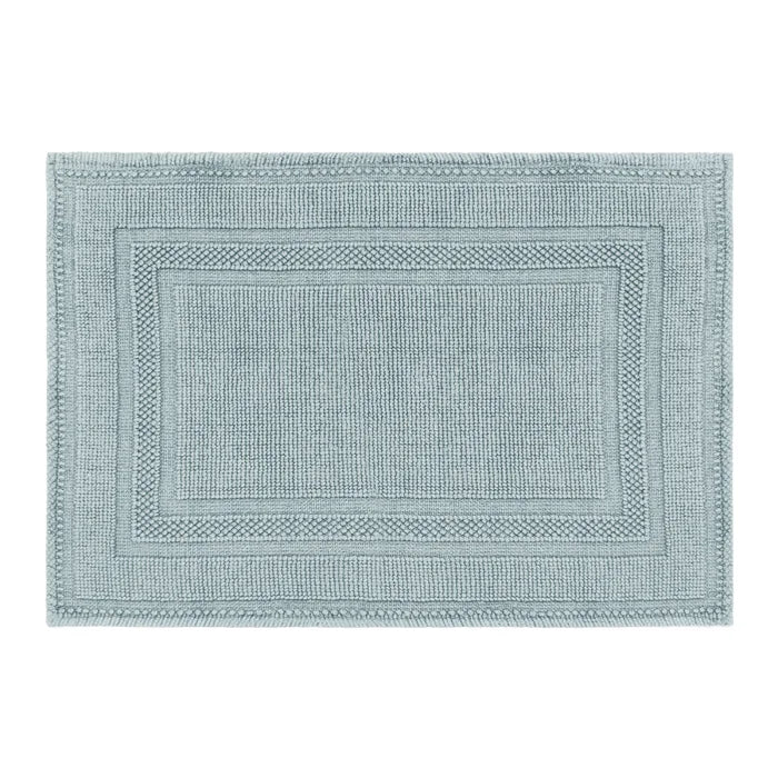 17" W x 24" L Gray Blue Bryson Bath Rug (Set of 2)