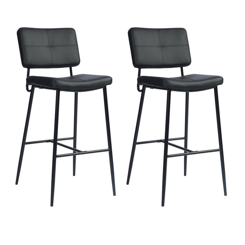 Black Buchheit  Bar Stool (Set of 2) CL730