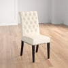 Bumgardner Tufted Side Chair in Beige (Set of 2) SHB588