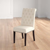 Bumgardner Tufted Side Chair in Beige (Set of 2) SHB588