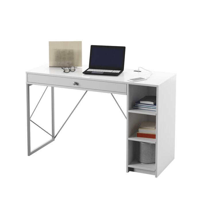 White Bungert Writing Desk