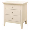Beige Burchinal Solid + Manufactured Wood Nightstand