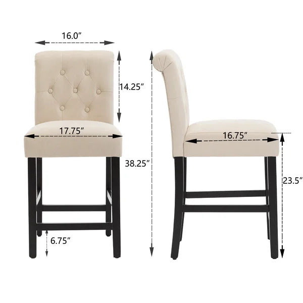 Burlison 23.5" Counter Stool (Set of 2)