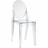 Kartell Victoria Ghost Stackable Chair by Philippe Starck (Set of 2)