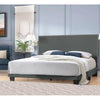 Burrus Upholstered Platform Bed, Dark Gray - Full (#K2850)