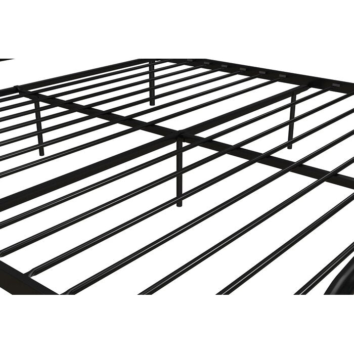 King Black Bushwick Metal Platform Bed