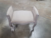 AVAIL VINTAGE FRENCH UPHOLSTERED FABRIC BENCH