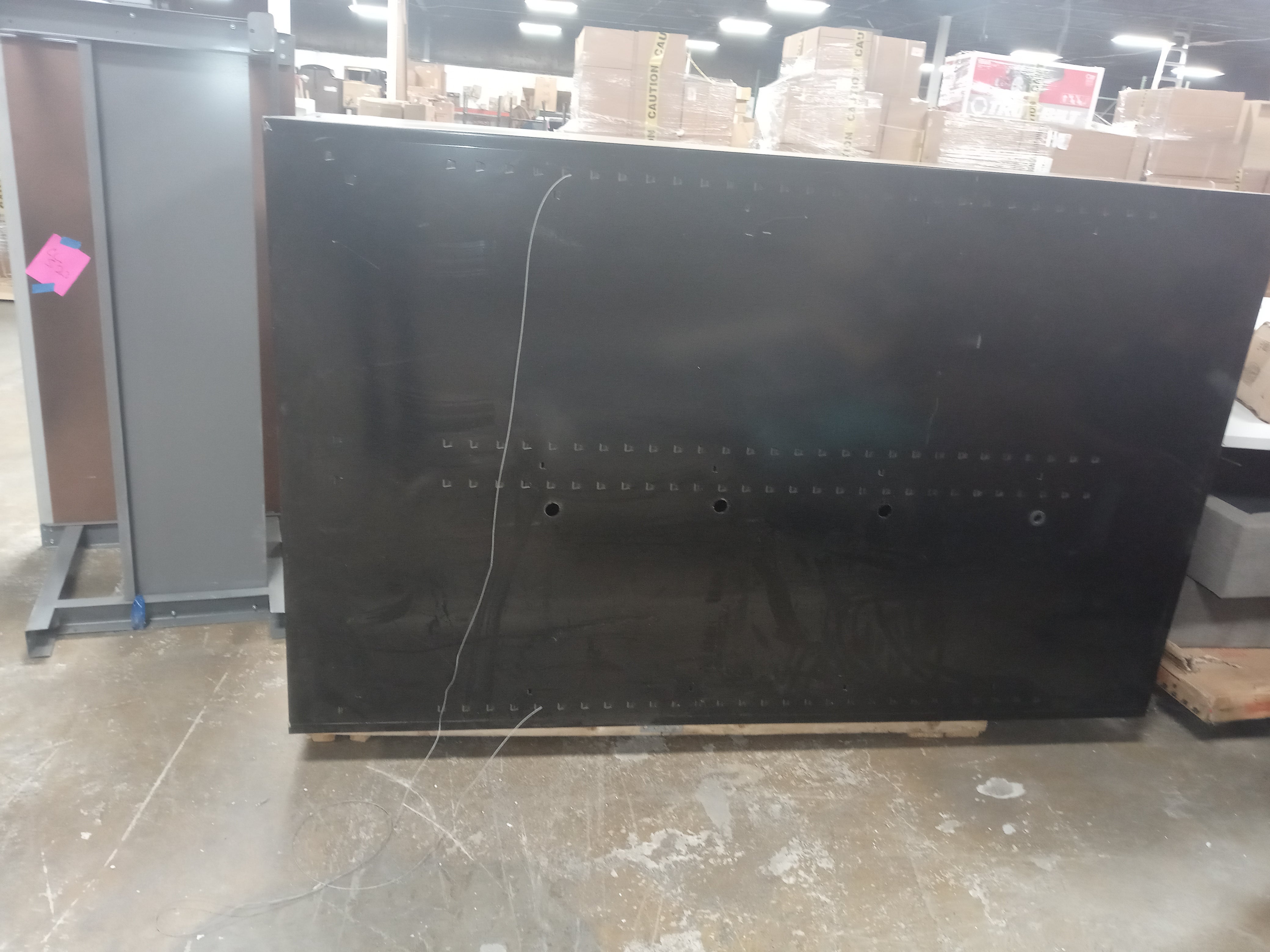 Jumbo Heavy Duty Metal Storage Cabinet - 48 x 24 x 78", Assembled, Black CL524