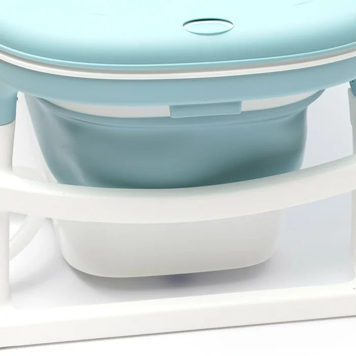 1 - Person Square Hot Tub in Blue
