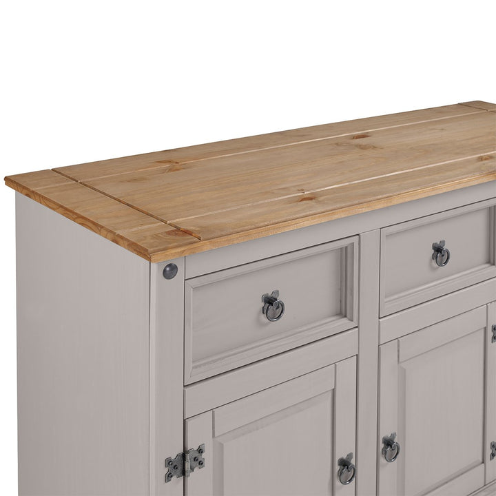 WOOD BUFFET SIDEBOARD CORONA GRAY