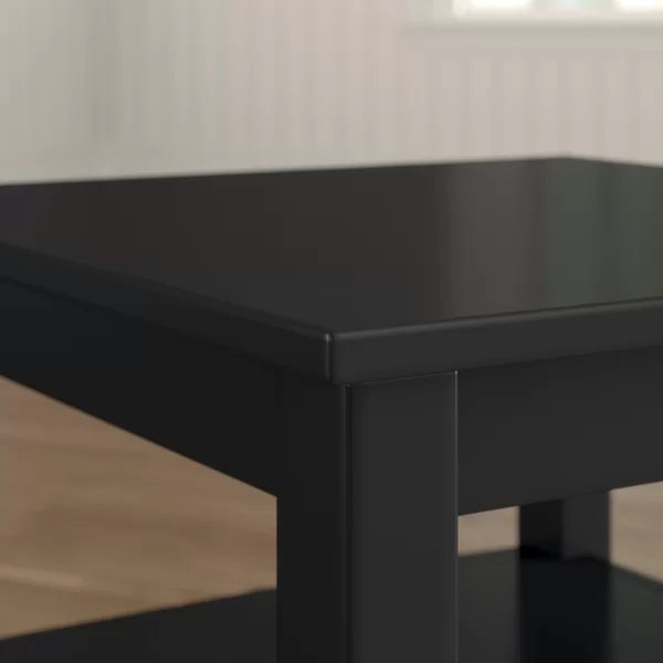 Black Cahoon 24'' Tall 2 - Drawer End Table
