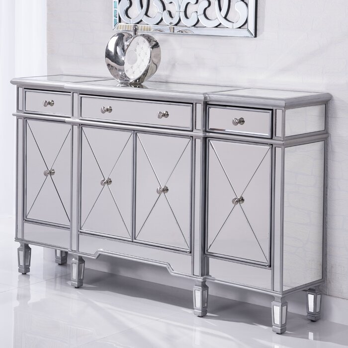 Caila 60'' Wide 3 Drawer Sideboard