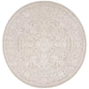 Calidia Area Rug in Creme/Ivory round 6'7