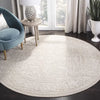 Calidia Area Rug in Creme/Ivory round 6'7