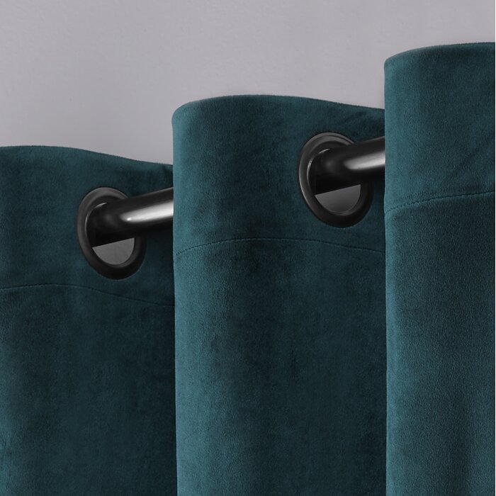 54"W x 96"L Cambra Velvet Curtain (Set of 2)