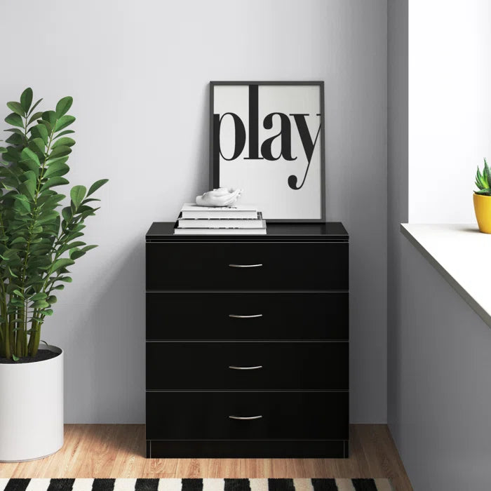 Black Cannady 4 - Drawer Dresser
