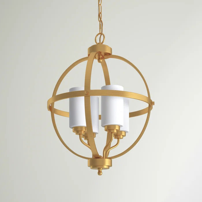 Cannady 4 - Light Unique Globe Chandelier