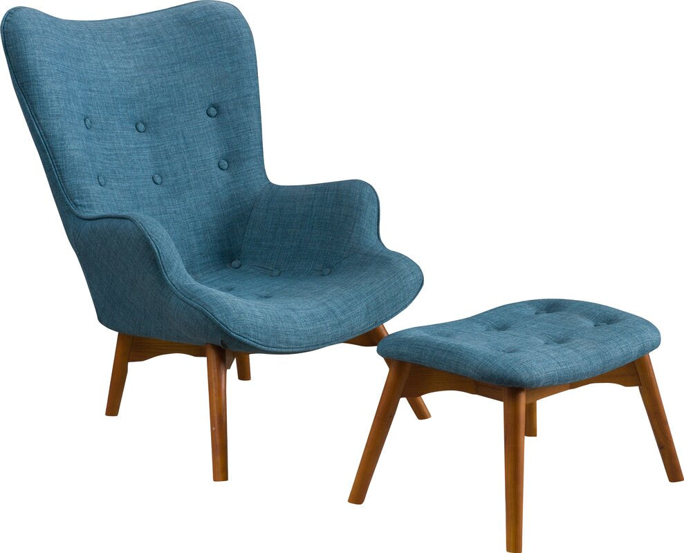 Canyon Vista 15.75" Lounge Chair and Ottoman #J47