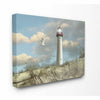 'Cape May Sand Dune Fence Lighthouse Beach Scene with Seagull' Photograph Print pt1088