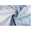 Light Blue/Gray Cappelli Abstract Single Shower Curtain   SC781