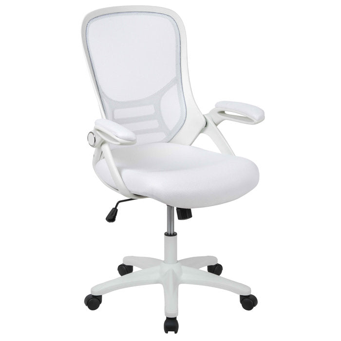 Cappello High Back Mesh Ergonomic Swivel Office Computer Chair with Flip-up Arms