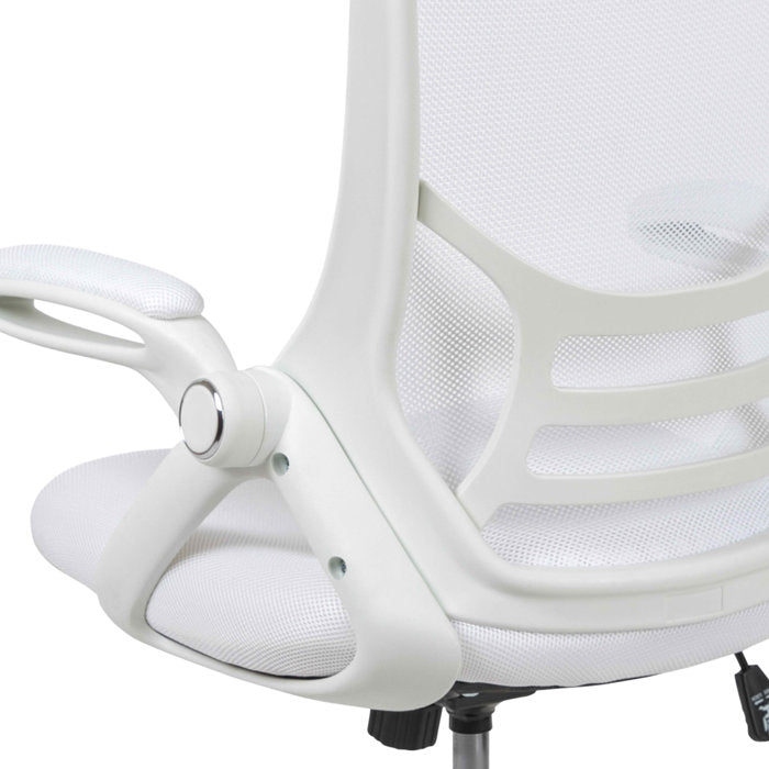 Cappello High Back Mesh Ergonomic Swivel Office Computer Chair with Flip-up Arms
