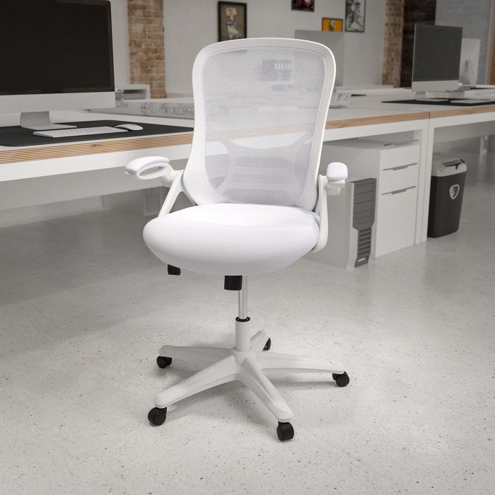 Cappello High Back Mesh Ergonomic Swivel Office Computer Chair with Flip-up Arms