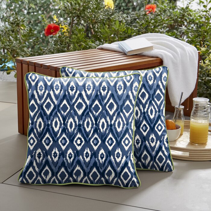 22" x 22" Capricorn Indoor/Outdoor Throw Pillow (Set of 2)