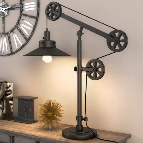 Blackened Bronze Carlisle 29" Desk Lamp